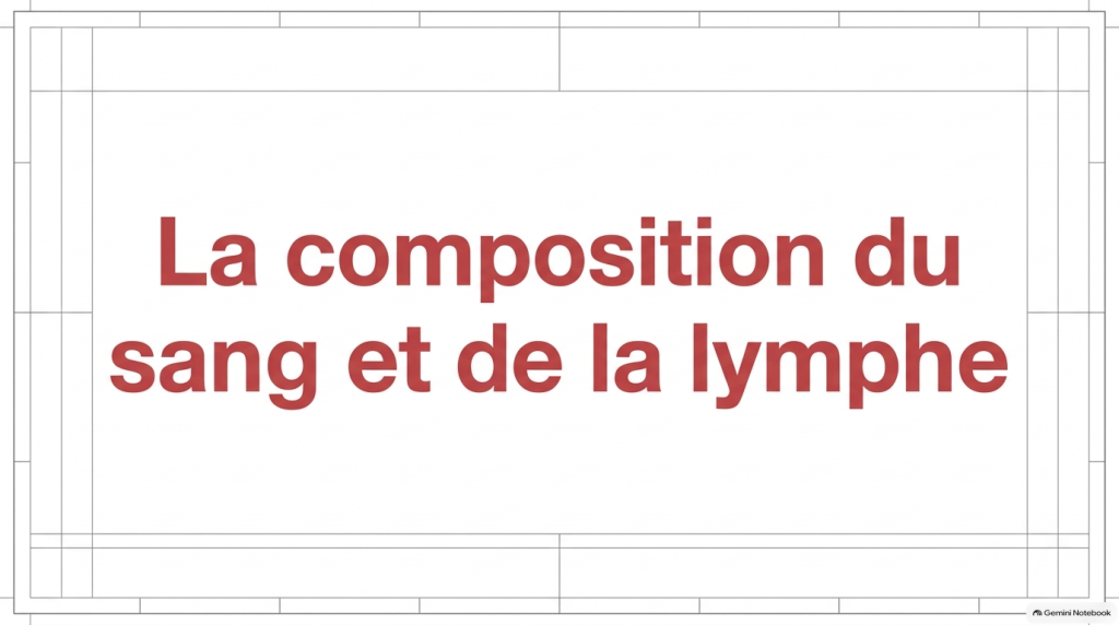 Composition du sang et de la lymphe_1