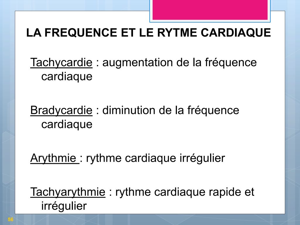LES PARAMETRES VITAUX ET BIOLOGIQUES Chu Nantes_56