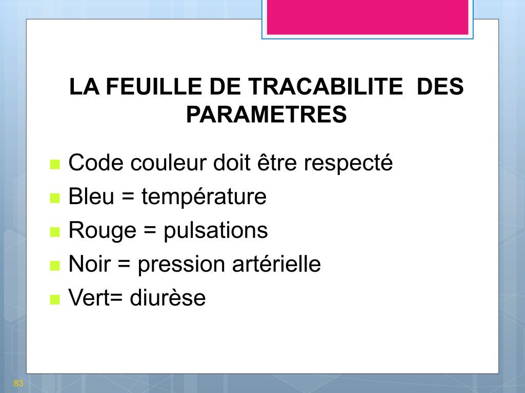 LES PARAMETRES VITAUX ET BIOLOGIQUES Chu Nantes_82