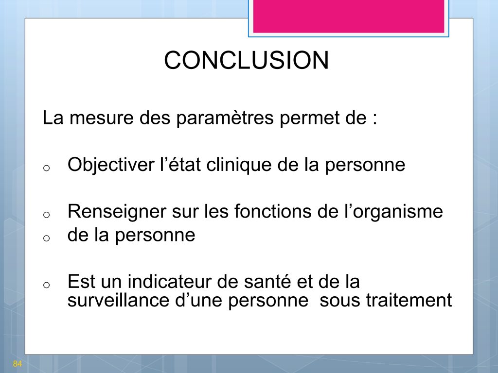 LES PARAMETRES VITAUX ET BIOLOGIQUES Chu Nantes_83
