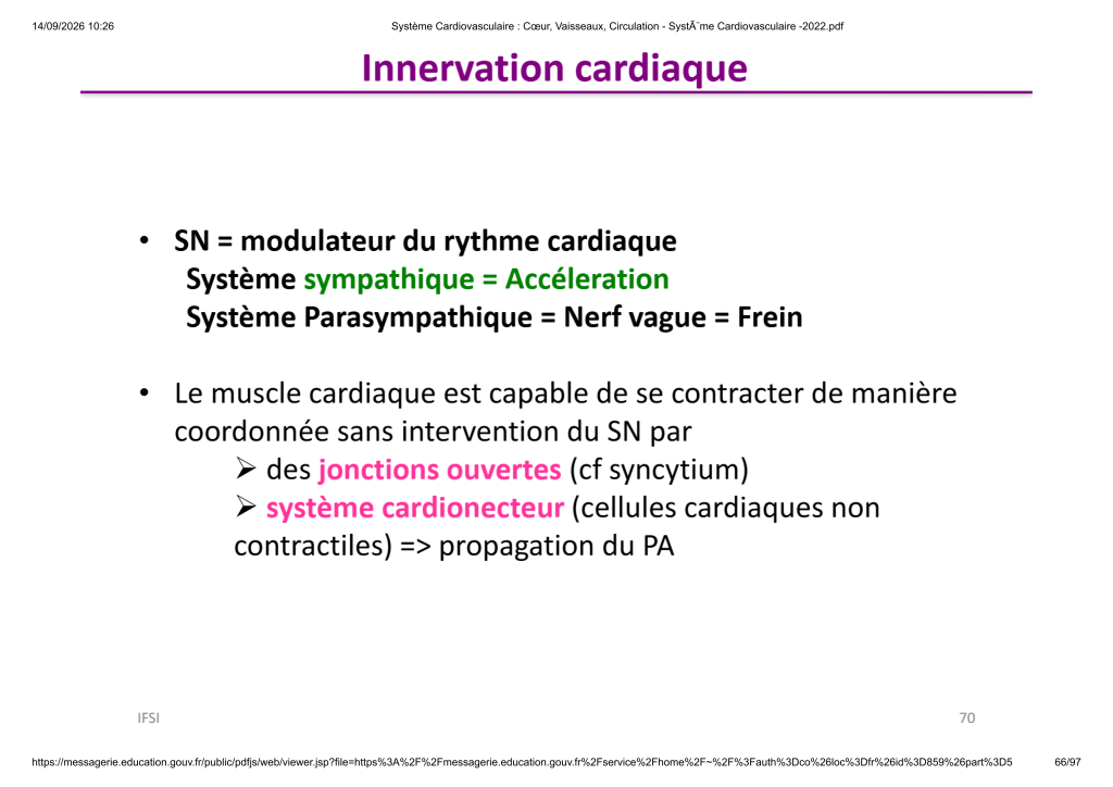 Système Cardiovasculaire _ Cœur, Vaisse...- SystÃ¨me Cardiovasculaire -2022_66